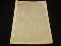 1851 MARCH 15 THE BOSTON MUSEUM NEWSPAPER - JUDITH BENSADDI SEQUEL - NP 9029