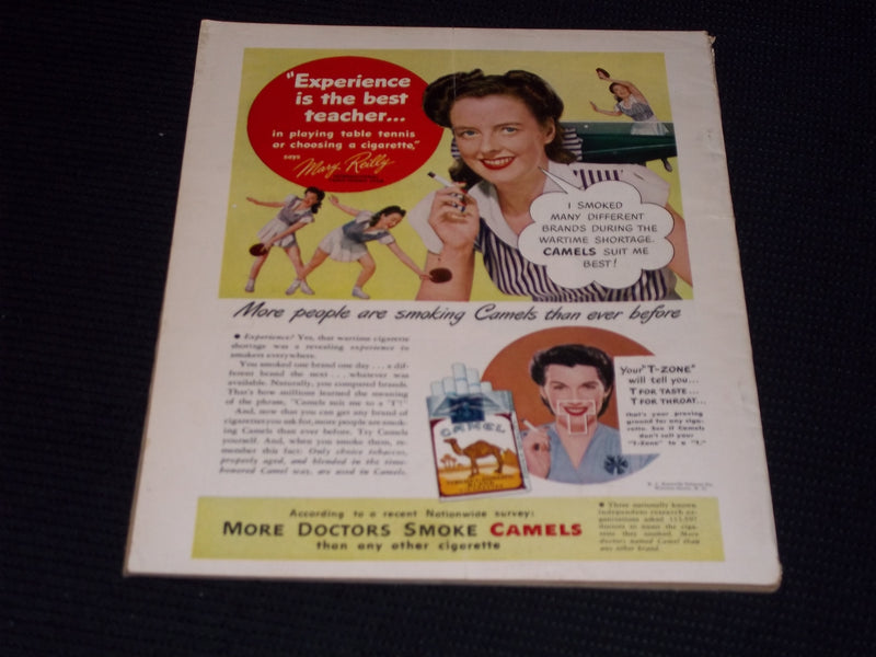 1947 OCTOBER MODERN SCREEN MAGAZINE - LIZABETH SCOTT FRONT COVER - E 15673