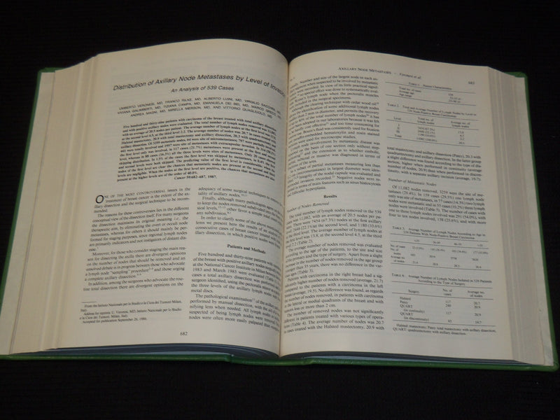 1982-1988 CANCER JOURNAL MAGAZINE BOUND VOLUMES LOT OF 6 - KD 1I