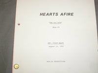 1992 HEARTS AFIRE TELEVISION SCRIPTS - LOT OF 2 - O 3105