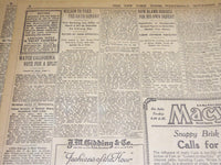 1916 NOVEMBER 15 NEW YORK TIMES - ELECTORAL SYSTEM WRONG SAY BRYAN - NT 7730
