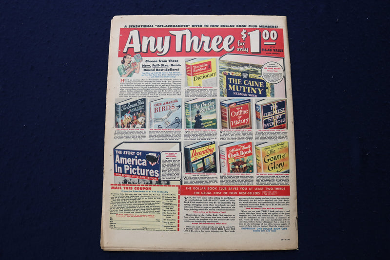 1953 FEBRUARY 28 THIS WEEK MAGAZINE - MARLON BRANDO ARTICLE AND PHOTO - E 22963
