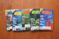1962-1990 ANALOG SCIENCE FICTION DIGEST MAGAZINE - LOT OF 45 - O 3934