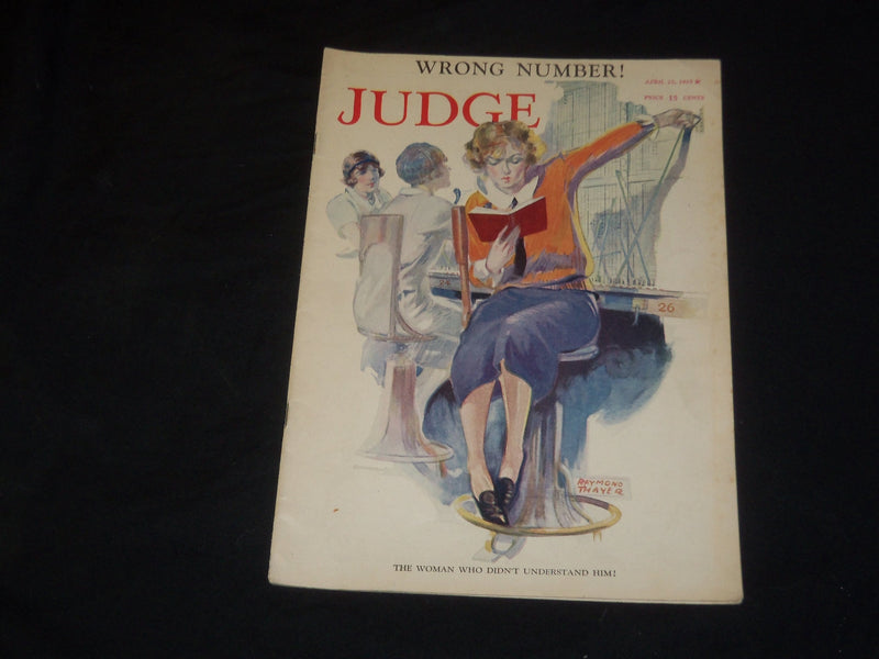 1925 APRIL 25 JUDGE MAGAZINE - WRONG NUMBER! - ST 5511
