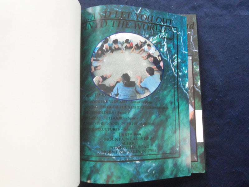 1999 LAKES MOUNTAIN LAKES HIGH SCHOOL YEARBOOK - MOUNTAIN LAKES, NJ - YB 1926T