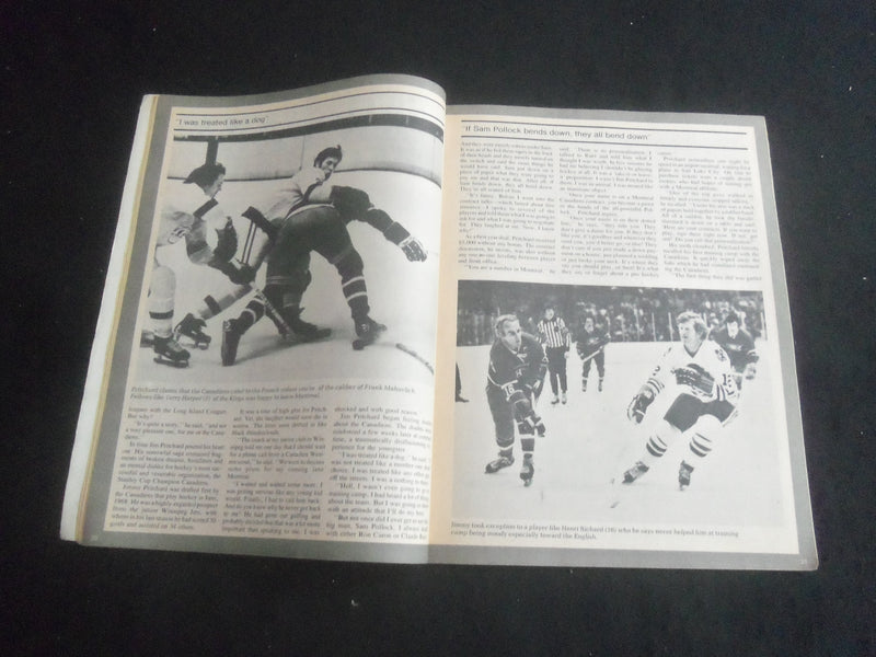1974 FEBRUARY ACTION SPORTS HOCKEY MAGAZINE - PAUL HENDERSON COVER - B 6235M