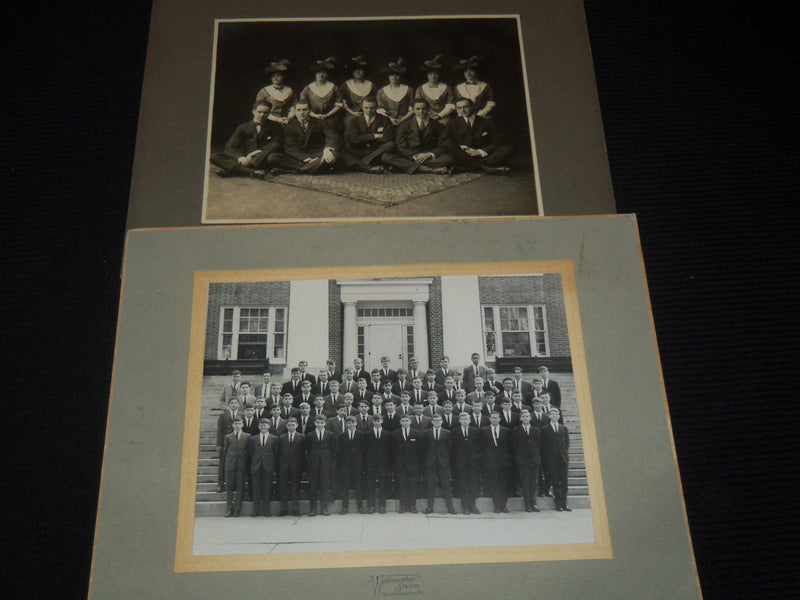 ASSORTED LOT OF MOUNTED PHOTOS - 9 PIECES - #190