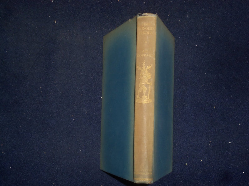 1929 FISHMONGER'S FIDDLE HARDCOVER BOOK BY A. E. COPPARD - KD 9074