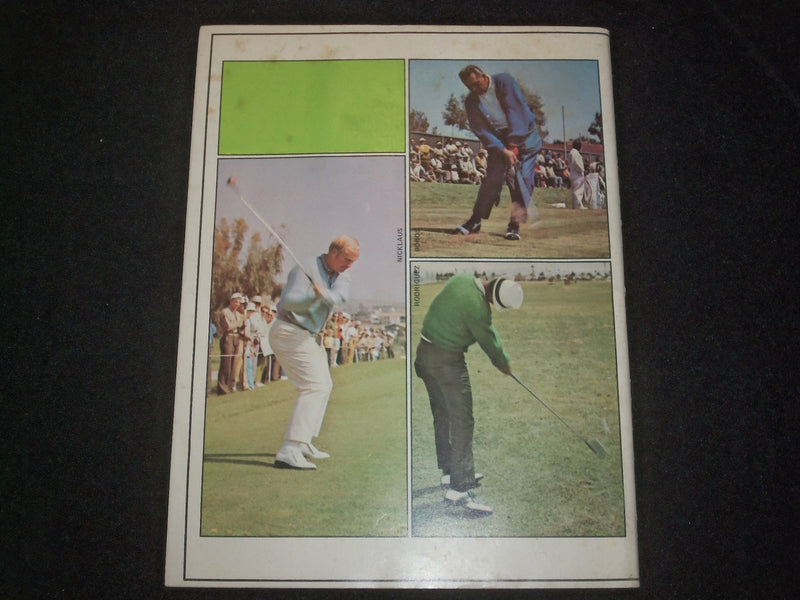 1970 GOLF AND CLUB MAGAZINE - INSTRUCTION AND TOURNAMENT GUIDE - COVER - ST 6348
