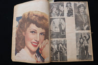 1940'S MOVIE STARS SCRAPBOOK -LUCILLE BALL-JENNIFER JONES-GREER GARSON - E 24941