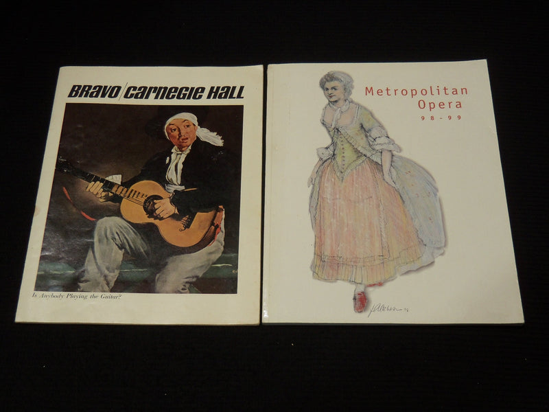ASSORTED MUSIC PROGRAMS LOT OF 6 PIECES - O 3816