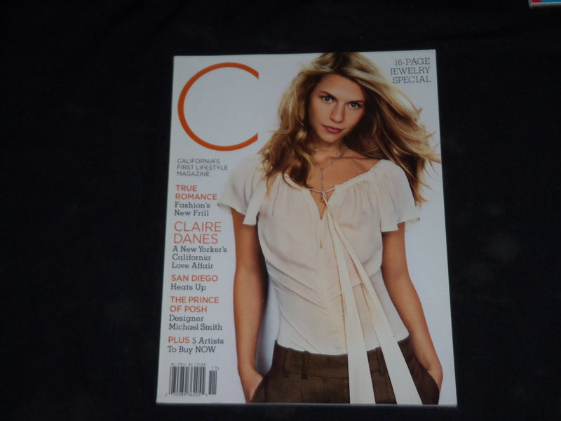 2005 NOVEMBER C (CALIFORNIA'S LIFESTYLE) MAGAZINE - CLAIRE DANES COVER - B 457