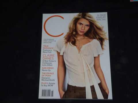 2005 NOVEMBER C (CALIFORNIA'S LIFESTYLE) MAGAZINE - CLAIRE DANES COVER - B 457