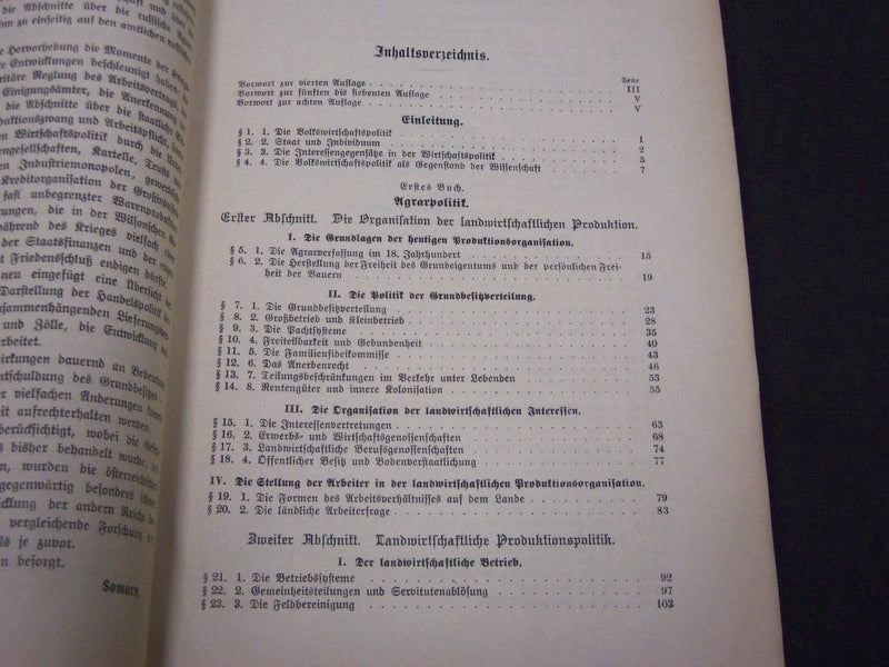 1918 POLITISCHEN OEKONOMIE BY DR. EUGEN VON PHILIPPOVICH ZWEITER BAND - KD 37