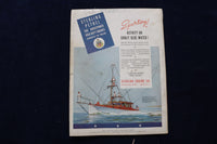 1938 JUNE MOTOR BOATING MAGAZINE - ILLUSTRATED BOATS COVER - E 11680
