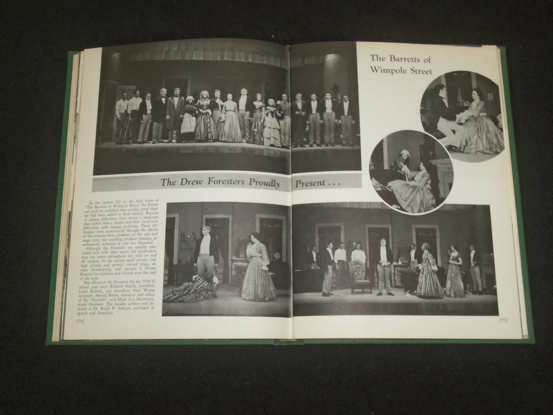 1955 DREW UNIVERSITY YEARBOOK - MADISON, NEW JERSEY - YB 2105