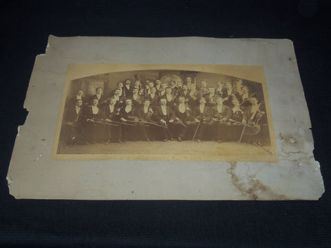 OLD ORCHESTRA MOUNTED PHOTO - 17x24 - #7
