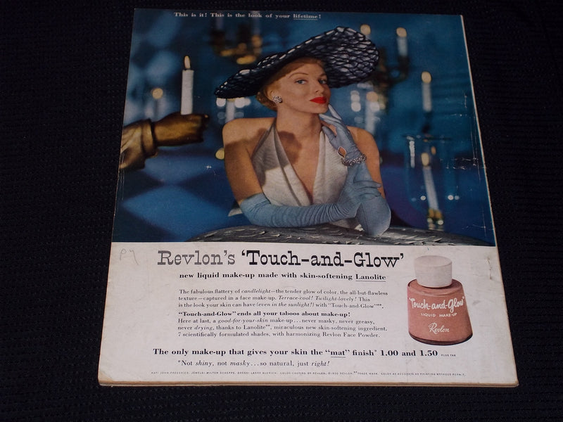 1950 JUNE SCREEN STORIES MAGAZINE - JUNE ALLYSON DICK POWELL COVER - E 14471