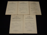 1930 THE JOURNAL OF PHILOSOPHY MAGAZINE LOT OF 23 ISSUES - WR 632A