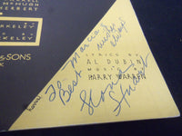 GLORIA STUART THE WORDS ARE IN MY HEART AUTOGRAPHED SHEET MUSIC - AM 19