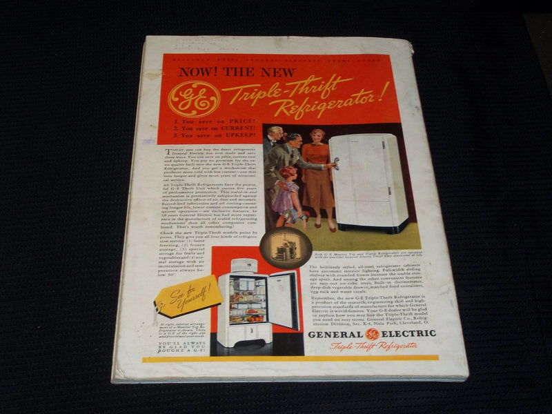 1937 APRIL BETTER HOMES & GARDENS MAGAZINE - BEAUTIFUL FRONT COVER - E 2689