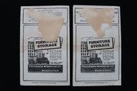 1944 THEATRE ROYAL WORCESTER PROGRAMME - LOT OF 2 - K 2798