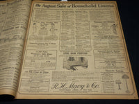 1920 AUGUST 15 NEW YORK TIMES - COLORFUL SCENE OPENING OF OLYMPIC GAMES- NT 8556