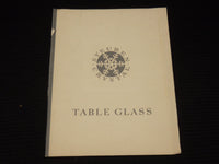 1950'S STEUBEN CRYSTAL TABLE GLASS CATALOG - NICE PHOTOS - K 532