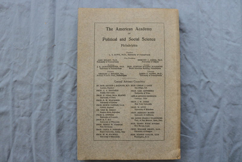 1915 MAY THE AMERICAN INDUSTRIAL OPPORTUNITY - SOFTCOVER BOOK - K 2990