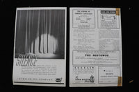 1912 NOVEMBER 19 EDNA HARWOOD BAUGHER SOPRANO RECITAL PROGRAM - K 2809