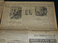 1930 SAN FRANCISCO CHRONICLE SUNDAY AUTOMOBILE SECTION LOT OF 2 - NP 5088