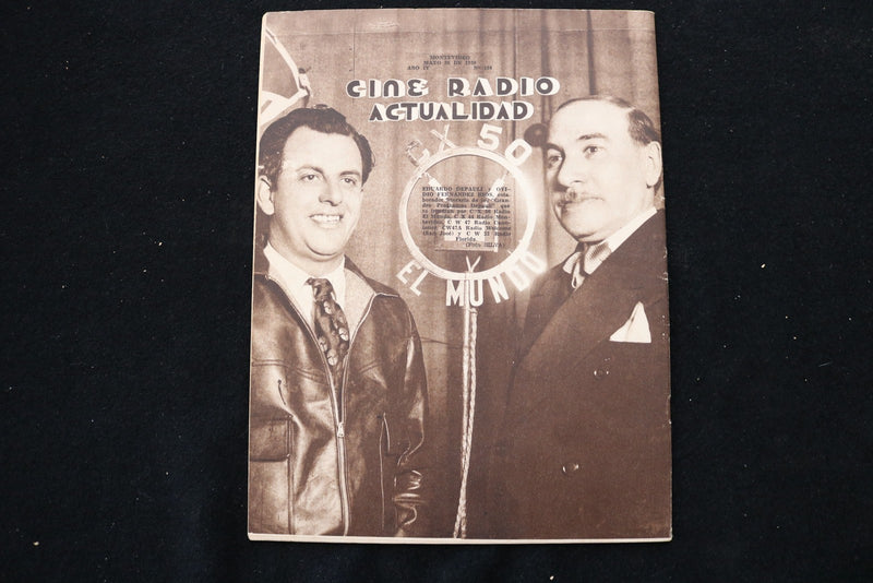 1939 MAY 26 CINE RADIO ACTUALIDAD MAGAZINE-TYRONE POWER & H. FONDA COVER-E 25901