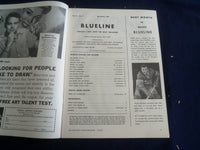 1957 NOVEMBER HOCKEY BLUELINE MAGAZINE - EDDIE LIZENBERGER COVER - ST 267J