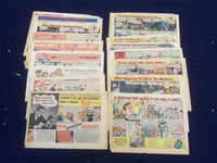 1930'S-1940'S PERSONAL CARE PRODUCTS COLOR COMICS ADS - LOT OF 72 - NP 5245