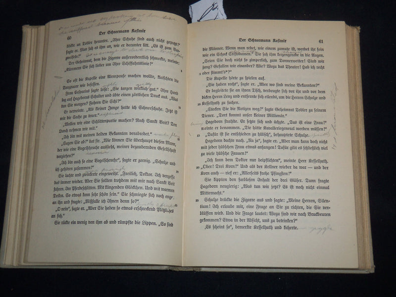 1940 DREI MANNER IM SCHNEE HARDCOVER BOOK BY ERICH KASTNER - KD 5980Q