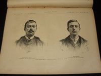 1887 LE JOURNAL ILLUSTRE MAGAZINES LOT OF 28 - GREAT ILLUSTRATIONS - NP 1812N