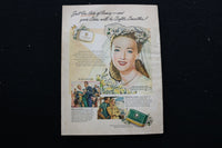 1946 APRIL GOOD HOUSEKEEPING MAGAZINE - ONE NIGHT, ONE SPRING COVER - SP 2616A