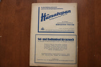 1936 APRIL 18 DEUTSCHES ARZTEBLATT SOFTCOVER BOOK - GERMAN TEXT - K 3162