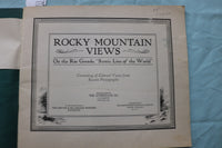 1943 ROCKY MOUNTAIN VIEWS OF THE RIO GRANDE - LOT OF 2 - SOFTCOVER BOOK - K 2484