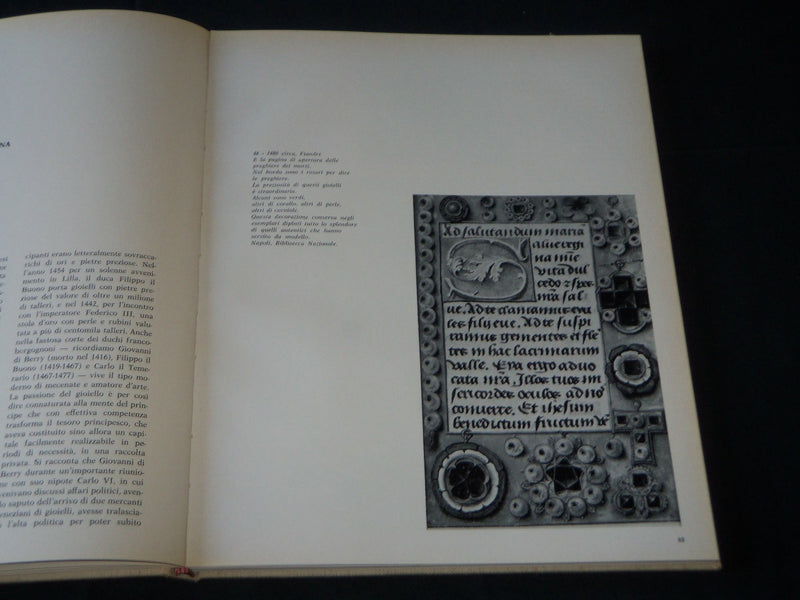 1965 L'ARTE DEL GIOIELLO IN EUROPA BOOK BY ERICH STEINGRABER - ITALIAN - D 335