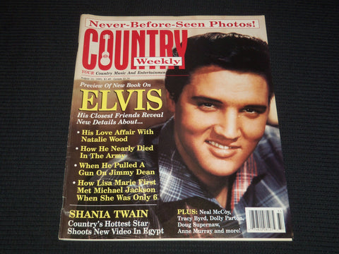 1995 AUGUST 15 COUNTRY WEEKLY MAGAZINE - ELVIS PRESLEY COVER - E 15485
