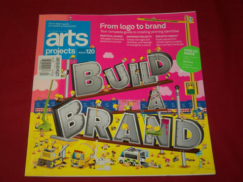 2009 FEBRUARY COMPUTER ARTS PROJECT MAGAZINE ISSUE NO. 120 WITH CD - RC 674