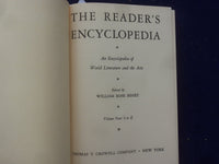 1948 THE READERS' ENCYCLOPEDIA HARDCOVER BOOKS - BOXED SET - 4 VOLUMES - KD 8832