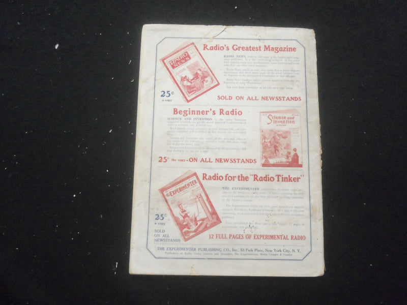 1925 MAY RADIO REVIEW MAGAZINE - VOLUME 1, NUMBER 1 - B 433X