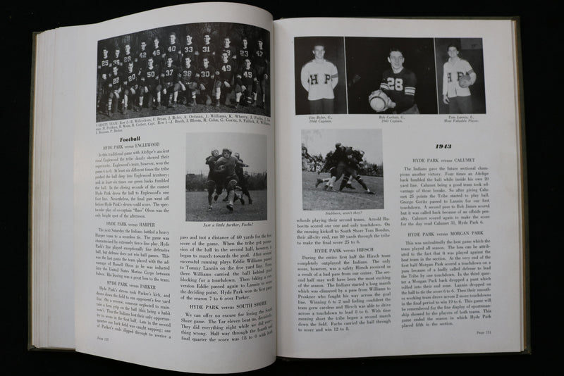 1944 THE AITCHPE HYDE PARK HIGH SCHOOL YEARBOOK - CHICAGO, ILLINOIS - YB 3504