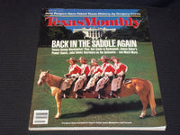 1989 MARCH TEXAS MONTHLY MAGAZINE - BUSH BAKER TOWER MOSBACHER CAVAZOS - E 7395