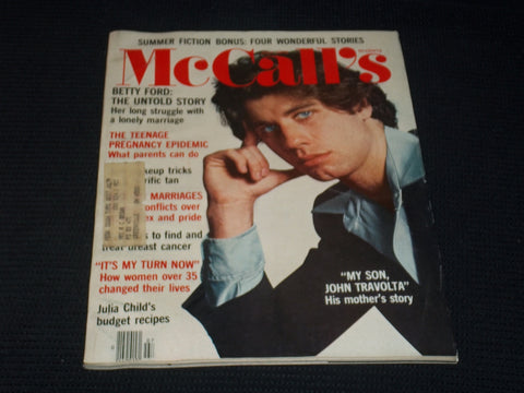 1978 JULY MCCALL'S MAGAZINE - JOHN TRAVOLTA FRONT COVER - E 705