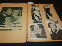 HOLLYWOOD MOVIE STARS SCRAPBOOK - POWELL - PATRICK - GREAT PHOTOS - 30A