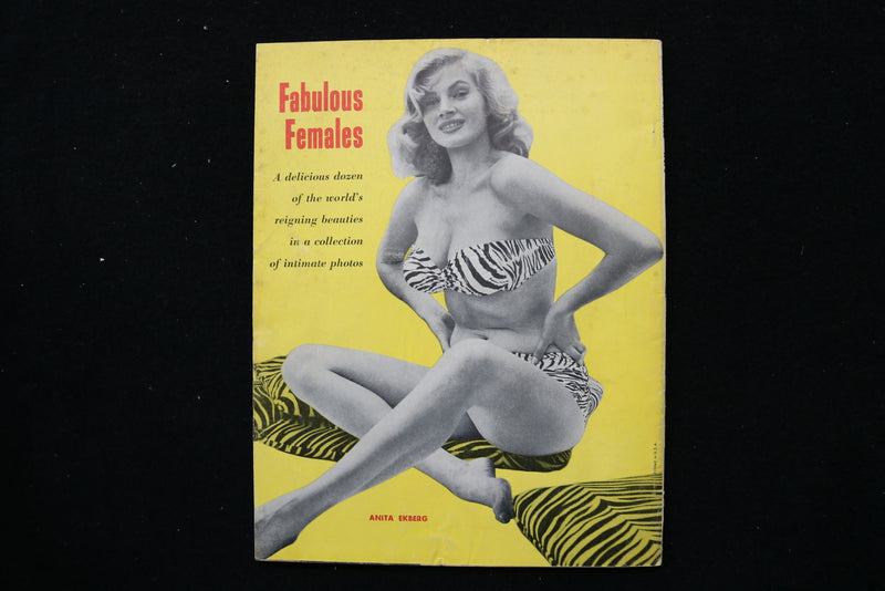 1955 FABULOUS FEMALES MAGAZINE - IRISH MCCALLA - 1ST ISSUE COVER - E 24423