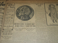 1908 NOVEMBER 5 THE BOSTON HERALD - MAJORITY FOR TAFT - ELIOT RESIGNS - BH 242